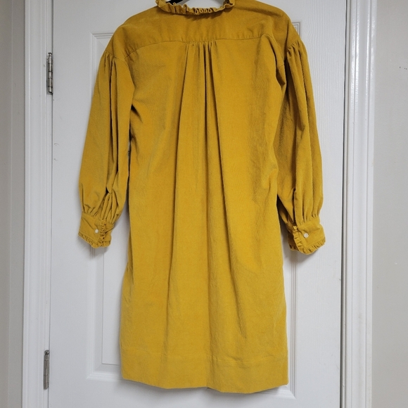 Ann Mashburn Nicky Popover Corduroy Dress. - Picture 5 of 10